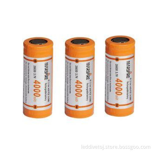 High power 3.7 Voltage Rechargeable Lithium Ion Battery wit